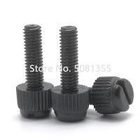 100pcs M3 M4 M5 M6 M8 Black or white nylon hand tighten screws antirust bolt plastic knurled screws insulation bolts