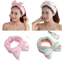 YZ amp;BH 1PC Bowknot Flannel Fashion Korean Fancy Hairband Sports Yoga Makeup Headband Hair Accessories