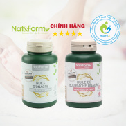 Tinh dầu hoa anh thảohữu cơ giúp cân bằng nội tiết tố nữ Nat&Form Huile D