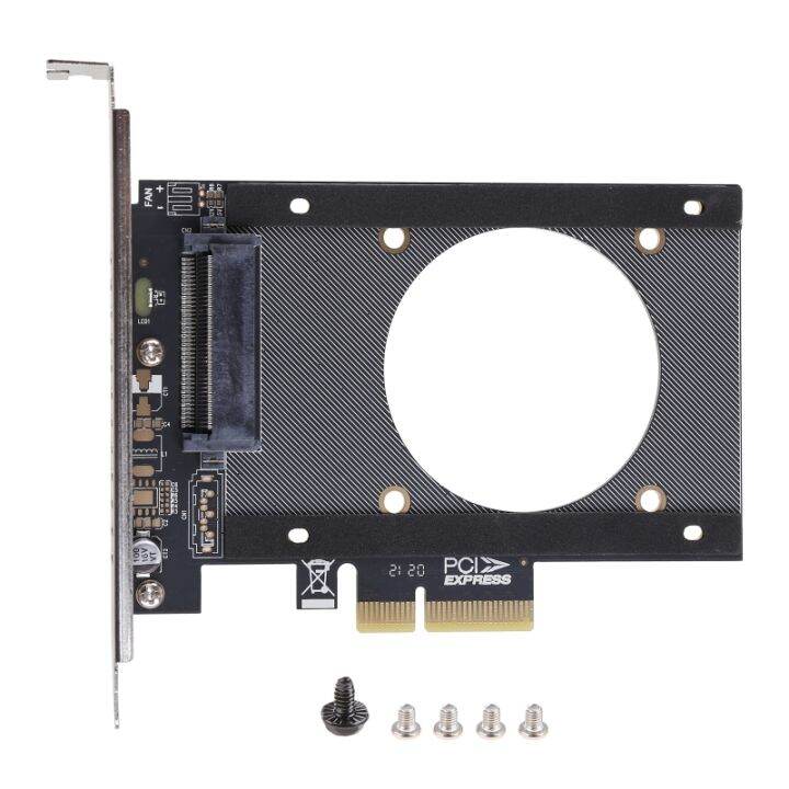 อะแดปเตอร์สำหรับสำหรับ Pcie U 2 Ph46 อะแดปเตอร์ Riser Pci สำหรับ X4แบบด่วนเพื่อ U2 Sff 8639 U2