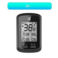 XOSS G/g + จักรยานบนถนน MTB วัดความเร็วจักรยานไร้สายคอมพิวเตอร์ GPS จักรยานกันน้ำบลูทูธ ANT + ความเร็วรอบเครื่องปั่นจักรยานคอมพิวเตอร์ประสิทธิภาพ Tr