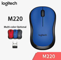 Nanan Logitech M220เมาส์ไร้สายเมาส์2.4GHz คุณภาพสูงแสงตามหลักสรีรศาสตร์เมาส์เกม PC สำหรับ Mac OS/Window 10/8/7