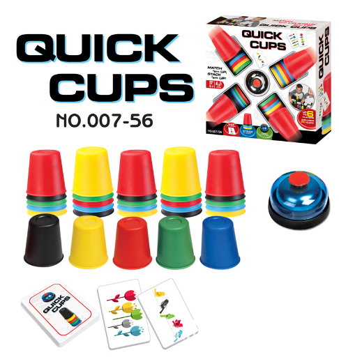 quick-cups-เกมเรียงแก้วสี-ตามการ์ดสำหรับเด็ก-เกมเรียงแก้วสแต็ค-stack-ของเล่นเสริมพัฒนาการ-เกมเสริมทักษะ-speed-cups