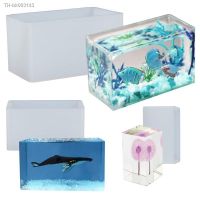 ∈✥✕ Cuboid Silicone Mould Rectangle Resin Mould Square Epoxy Mould Casting Mould Resin Mold for DIY Paperweight Specimen Making Tool