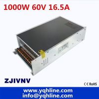 【hot】❀ NEW Output 1000W Switching Supply 60v 16.5A 110V or 220V TO SMPS for Stepper