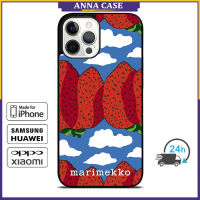 Marimekko35 Phone Case for iPhone 14 Pro Max / iPhone 13 Pro Max / iPhone 12 Pro Max / XS Max / Samsung Galaxy Note 10 Plus / S22 Ultra / S21 Plus Anti-fall Protective Case Cover