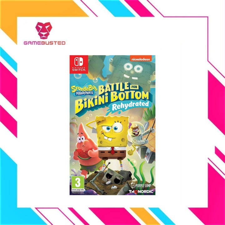 spongebob squarepants game switch