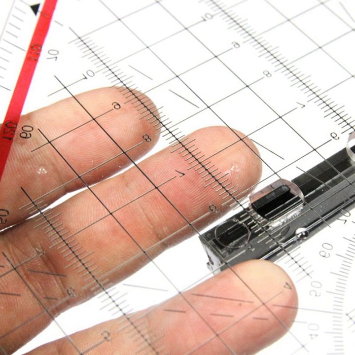 drawing-triangle-ruler-multi-function-drawing-design-ruler-with-handle-protractor-measurement-ruler-stationery