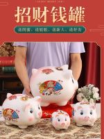 ✒ Small pig piggy bank 2023 the new girl boy into only children can save desirable store money