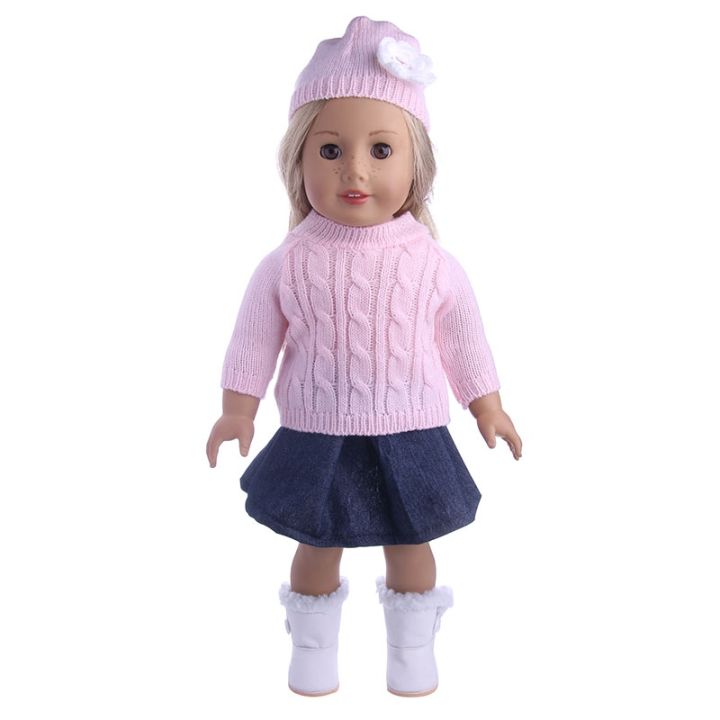 doll-clothes-handmade-sweater-suit-winter-warm-18inch-american-doll-girl-39-s-and-43cm-new-born-baby-accessories-gift-for-baby-doll
