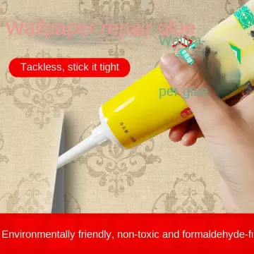 Wallpaper Glue Repair Glue Strong Repair Warped Edge Glutinous Rice Glue  Wall Special Free Adjustment Environmental Protection W - Wallpaper Tools -  AliExpress