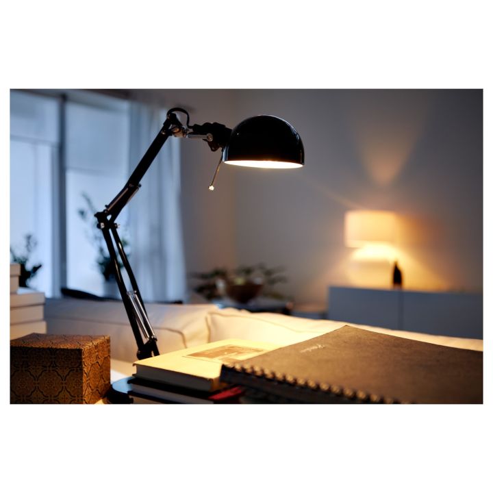 สวยงาม-คุณภาพเยี่ยม-โคมไฟตั้งโต๊ะ-โคมไฟ-อ่านหนังสือ-fors-ฟอร์ชอัว-โคมไฟโต๊ะทำงาน-ดำ-โคมไฟ-หัวเตียง-โคมไฟ-ห้องนอน