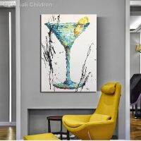 คอสต้า✉เมนูค๊อกเทล Abstrato Pintura A Restauróleo Lona Parede Imagem Cartaz Cuadros Para Sala De Estar Cozinha Bar E Ante Decorão