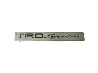 โลโก้ TRD SPORTIVO, TRD เพลทติดสปอยเลอร์ ขนาด 7x1cm สวยๆๆงานดีๆๆ*** **ส่งเร้วทันใจ**