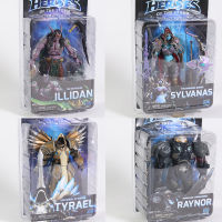 NECA Heroes Of The Storm Figure Arthas Raynor Sylvanas Tyrael NOVA Illidan PVC Action Figure ของเล่นสะสมของขวัญ