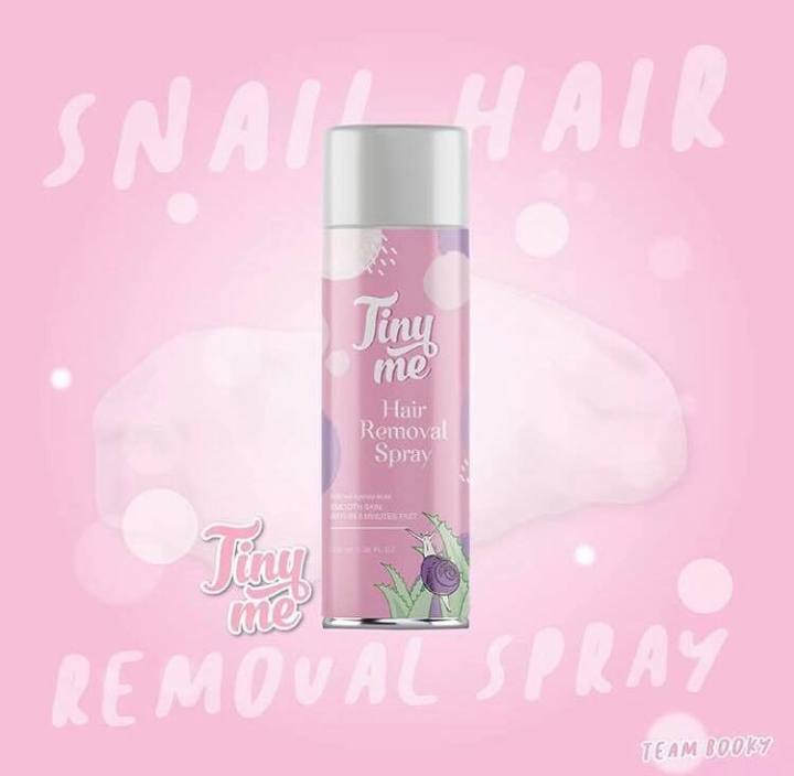 โปรโมชั่นใหม่-tinyme-hair-removal-spray-ไทนี่มี-มูสกำจัดขน-พรีโม่แพ็คเกจใหม่-100ml