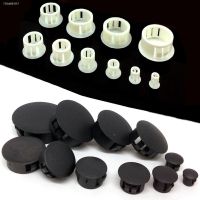 ♧ 20PCS Round Plastic Black/White Blanking End Caps Tube Pipe Inserts Plug Bung 6mm 50mm