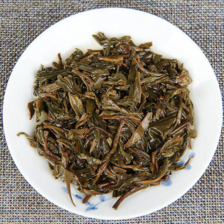 400g-yunnan-old-puer-raw-tea-natural-big-leaf-pu-erh-green-tea-cake-health-care