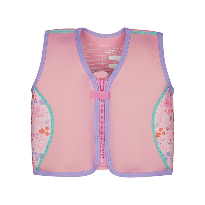 เสื้อชูชีพเด็ก-mothercare-pink-swim-jacket-2-3-years-ua420