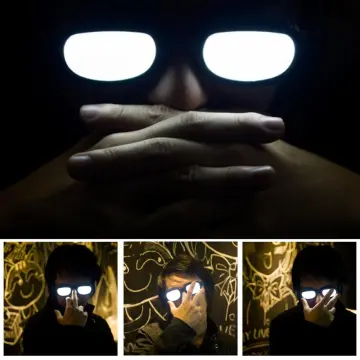 Weeb Anime LED Cosplay Glasses - Etsy UK