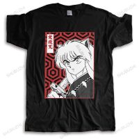 Kawaii Inuyasha T-shirt Men Short Sleeve Sesshoumaru 2023 High Quality Brand t Shirt Casual Short Sleeve O-neck Fashion Printed 100% Cotton Summer New Tops Round Neck Cheap Wholesale Funny t Shirt Branded t Shirt Men Unisex Pop Style Xs-3xl fashion