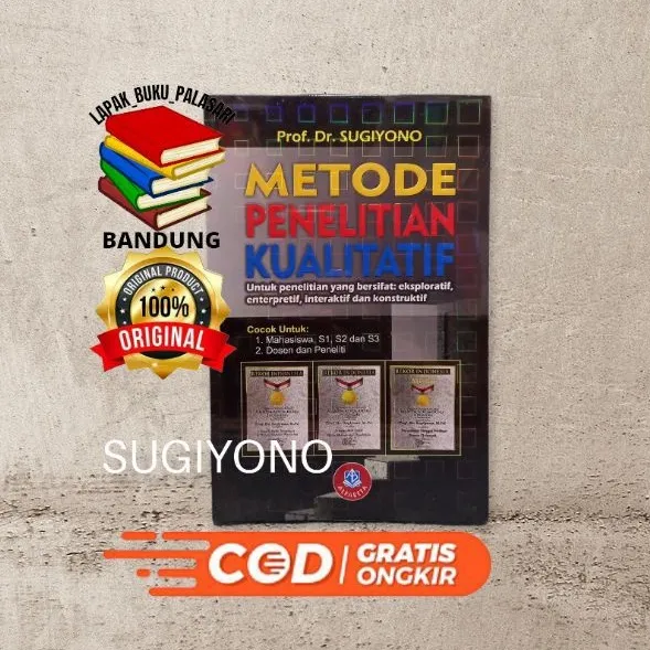 BUKU METODE PENELITIAN KUALITATIF SUGIYONO | Lazada Indonesia