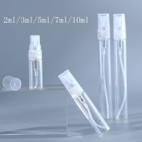 【CW】▥  10pcs 2ML 3ML 5ML 7ML 10ML Glass Spray Bottle Perfume Atomizer Small Sample Test Tube Vials