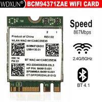 ค่าเริ่มต้น BCM94371ZAE Broadcom BCM94371 BCM4371 802.11เอซีเอ็นจีเอฟเอฟ M2 867Mbps และ Bluetooth 4.1 Combo SPS 843549-001การ์ดเน็ตเวิร์กไร้สาย