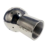 ◊◙✁ Short12hfh2tr WZJG 1/2 Thread Female Cleaning Spray Sanitary Pipe Fittings Fix/Rotary