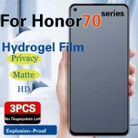 Honor70Pro Privacy Screen Protector For Honor 70 Pro 70Pro Matte Hydrogel Film Honor70 Protective Full Coverage Soft HD Blu-ray