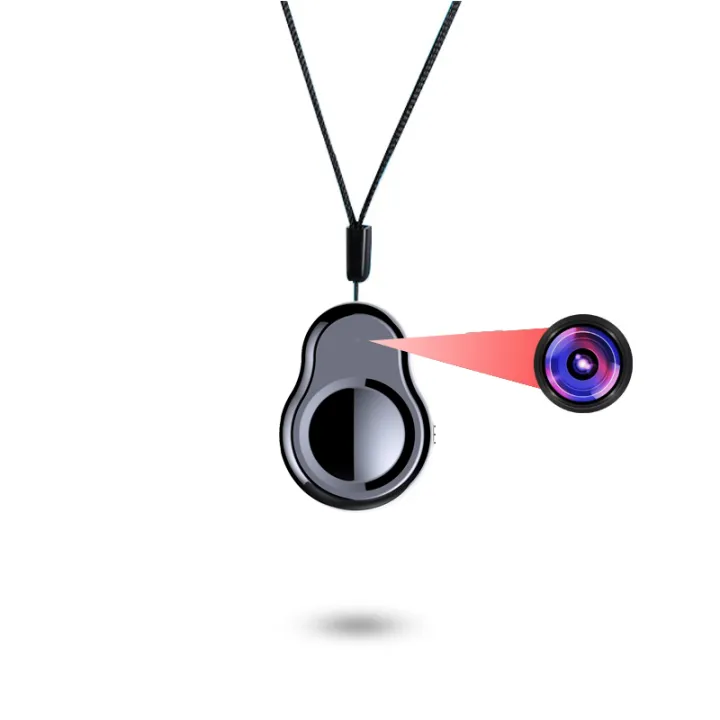 Mini Spy Camera Necklace