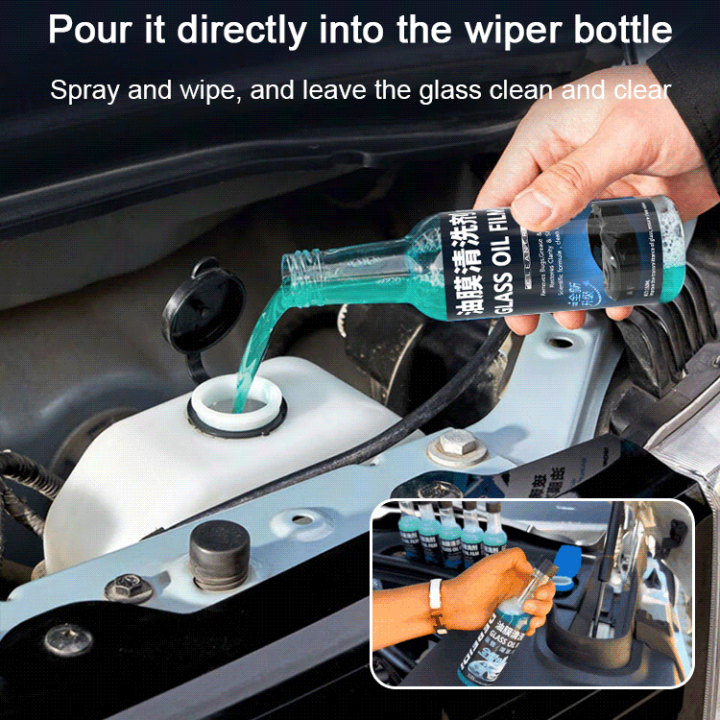 agetet Bebedi Professional Car Glass Oil Stain Cleaner Glass Film