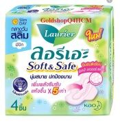 HCM- Băng vệ sinh Laurier Thái Lan ban ngày có cánh