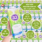 Sữa tươi A2 nước nguyên kem 1 lít thơm ngon, đạm sạch A2 - Hằng Úc