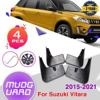 บังโคลนรถยนต์สำหรับซูซูกิรุ่น Vitara Escudo ลี่2015 ~ 2021 2016แผ่นกันโคลนด้านหน้าโคลนหลังอุปกรณ์เสริมรถยนต์แผ่นกันกระเซ็น