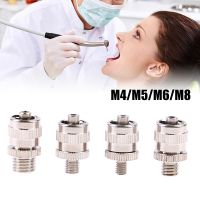 1pcs M4 M5 M6 M8 Dispensing Metal Connector Screw Thread Nickel Plated Brass Syringe Metal Luer Lock Adapter