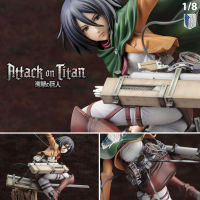 Figure ฟิกเกอร์ ARTFX J จากการ์ตูนเรื่อง Attack on Titan Shingeki No Kyojin ผ่าพิภพไททัน Mikasa Ackerman มิคาสะ แอคเคอร์แมน อัคเคอร์แมน 1/8 ชินเกะกิโนะเคียวจิน Ver Anime Hobby โมเดล ตุ๊กตา อนิเมะ การ์ตูน มังงะ ของขวัญ Doll manga Model New Collection