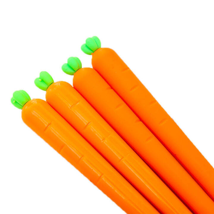 36pcset-creative-funny-carrot-cute-pens-vegetable-kawaii-school-gel-pen-thing-black-blue-ink-roller-ball-point-stationery-store