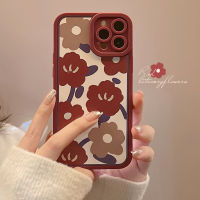 เคสซิลิโคนอ่อนนุ่มน่ารักดอกไม้ใหญ่แบบเต็มหน้าจอสำหรับฤดูใบไม้ผลิและฤดูร้อน IPhone 15Plus 15pro 15Promax 14 14Plus 14proma13mini 14pro 13 13Pro 13pro สูงสุด12Mini 12 12Pro 12Pro สูงสุด11 11Pro XR XS Max XS IPhone 8 Plus 7 Plus