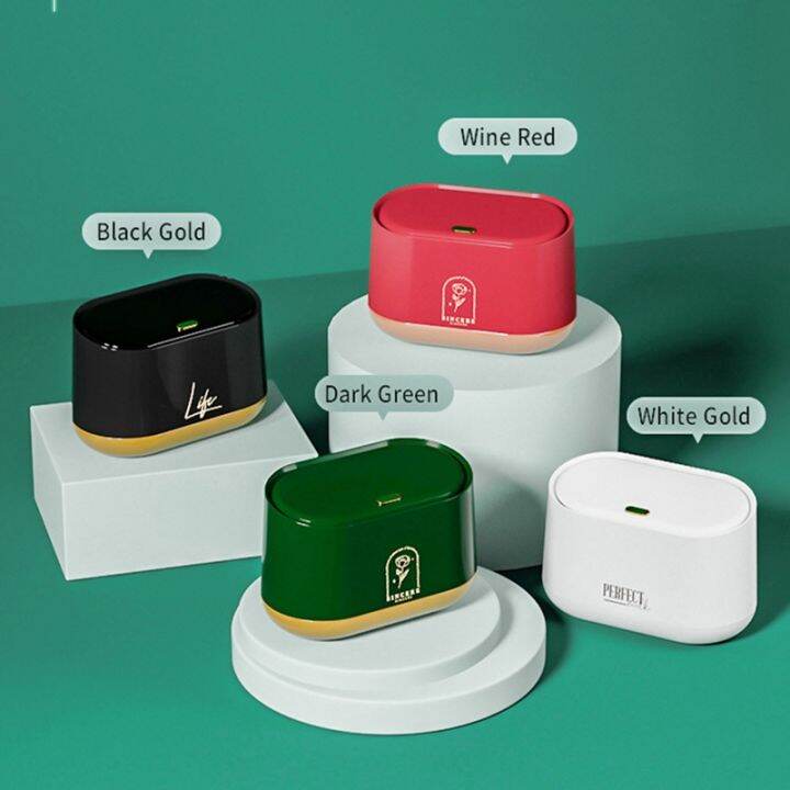 office-dressing-table-trash-can-desk-desktop-mini-bin-garbage-basket-bucket-room-small-narrow-lid-dustbin-wastebasket