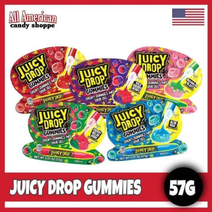 Juicy Drop Gummies Chewy Gummies and Sour Gel Lazada PH