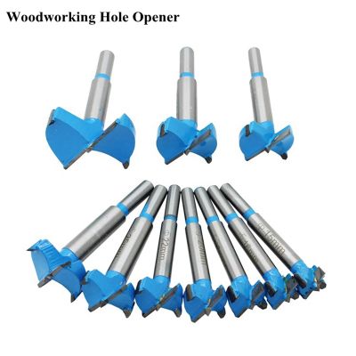 【LZ】 Woodwork Drill Bit Woodworking Hole Opener 1pc 15 100mm Blue Boutique Hardwood Wood Door Board Hinge Puncher Tool Lock Position