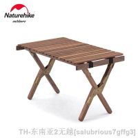 hyfvbu✘﹉  Naturehike Outdoor Folding Omelet Table Wood Camping North