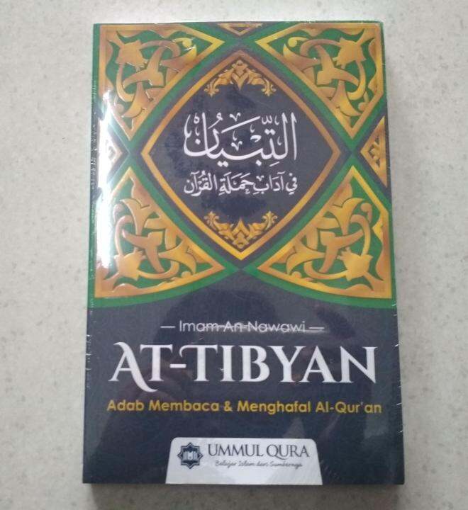 Buku At-Tibyan : Adab Membaca & Menghafal Al-Qur'an - Imam An Nawawi ...