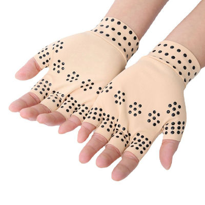 [Shelleys] ถุงมือแม่เหล็กรักษาอาการปวดข้อสนับสนุนการบีบอัดการรักษาความดันร่วมกัน