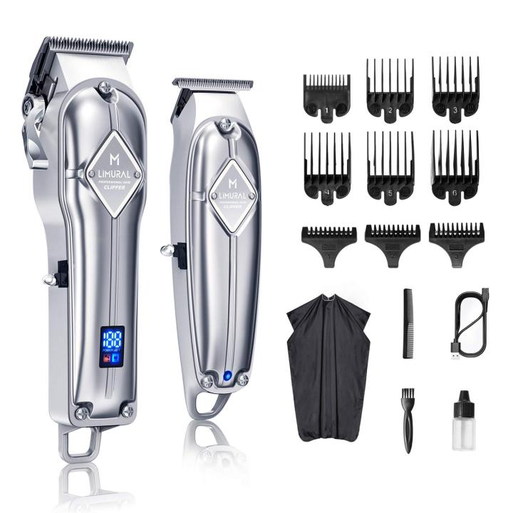 limural-hair-clippers-for-men-cordless-close-cutting-t-blade-trimmer-kit-professional-hair-cutting-kit-beard-trimmer-barbers