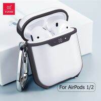 【Thriving】 vvigft สำหรับ AirPods 2กรณีล้างไร้สายบลูทูธหูฟังกรณีป้องกันหรูหราด้วยแหวนปกธุรกิจแฟชั่น