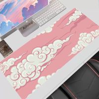 Chinese Style Mouse Pad Pink Deskmat Large Mousepad Gamer Anime Gaming Keyboard Pad Table Mouse Mat Pc Rug XXL Deskpad 900x400