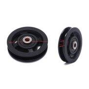 Ròng Rọc Bi 50Mm 90Mm Nylon Chống Mài Mòn Cáp Bánh Xe Ròng Rọc Ổ Trục