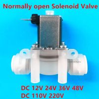 Normally open Solenoid Valve Magnetic 3/8 " Quick Connector DC 12V 24V 36V 48V DC 110V 220V Water Inlet Switch Controller Plumbing Valves